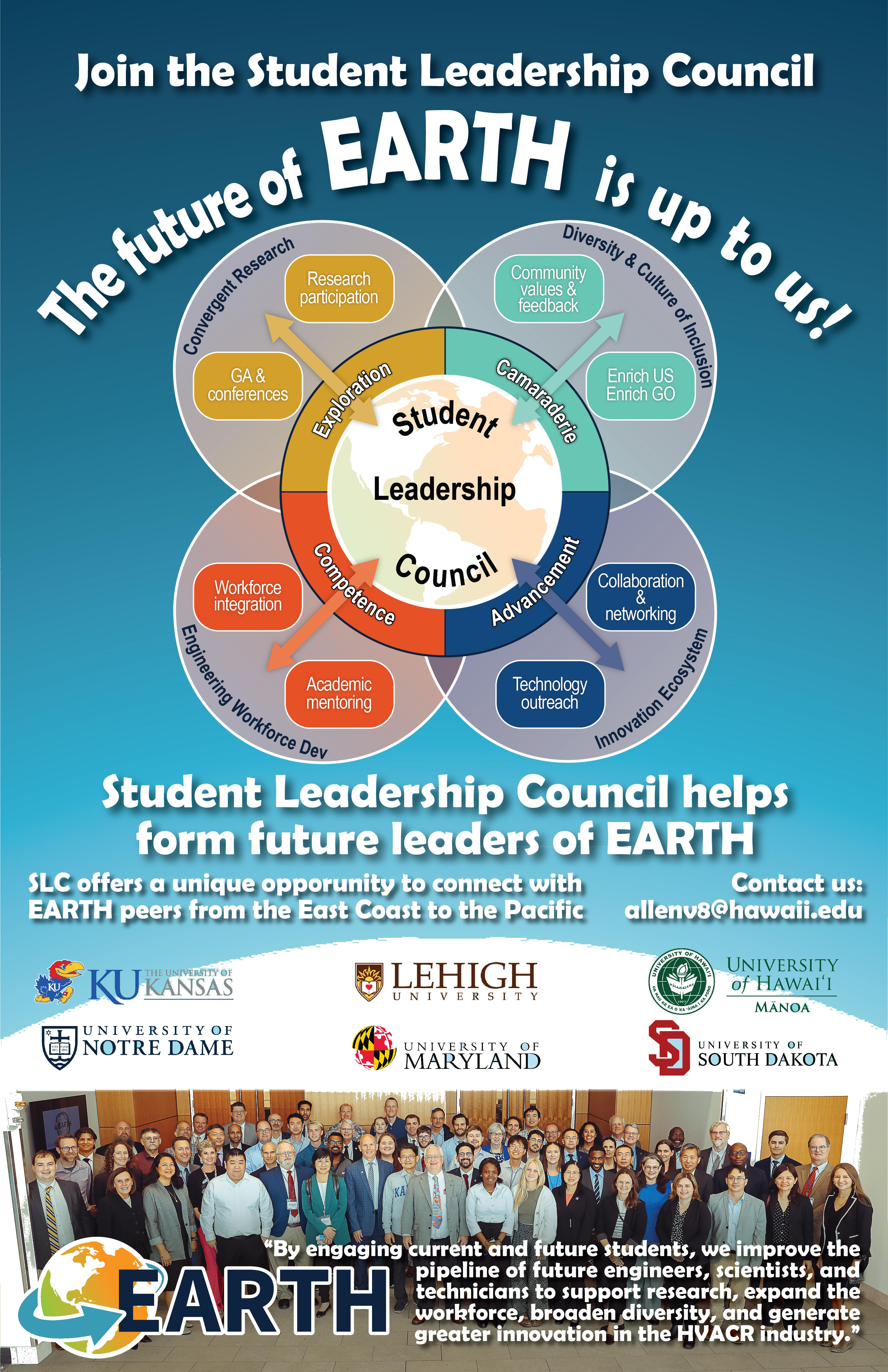 Student Leadership Council flier