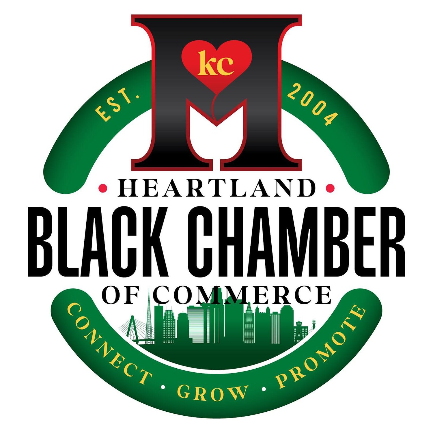 Heartland Black Chamber of Commerce logo